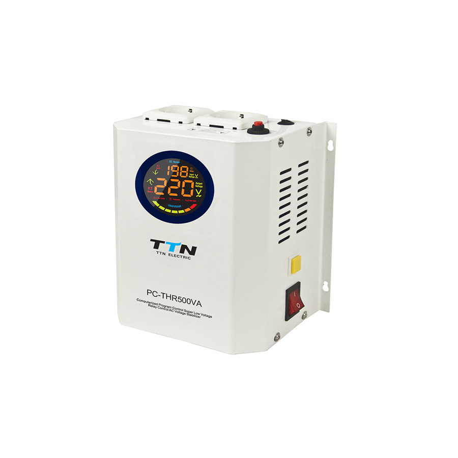 PC-THR500VA-2KVA دیگ بخار گاز 1000VA تثبیت کننده ولتاژ کنترل رله