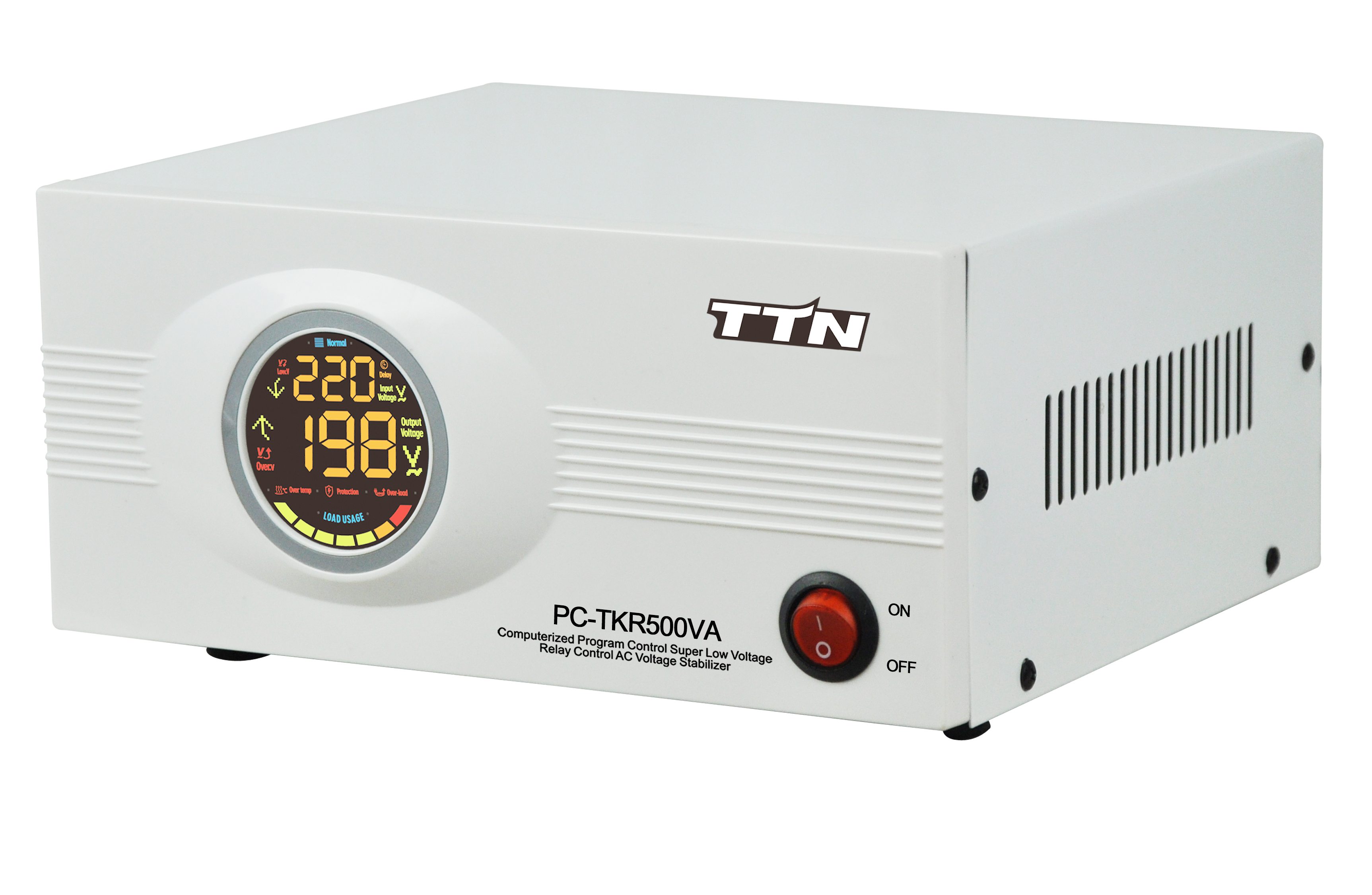PC-TKR500VA-2000VA V Gurd 220V 500VA تنظیم کننده ولتاژ رله