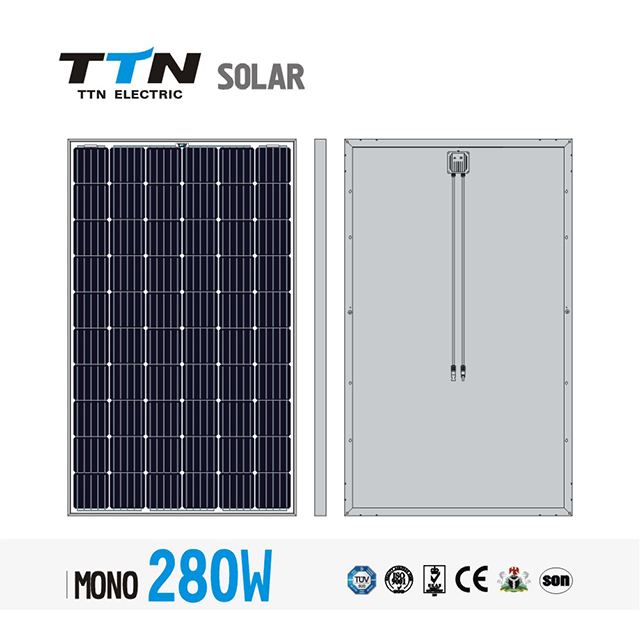 پنل خورشیدی مونو TTN-M250-320W60