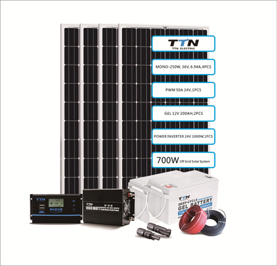 سیستم قدرت خورشیدی 660W / 3960WH